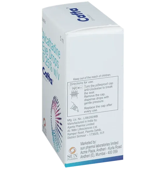 cafta eye drops 5 ml